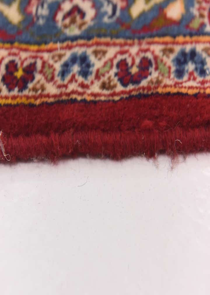 9' 8 x 13' 2 Hand Knotted Kashan Persian Wool Rug