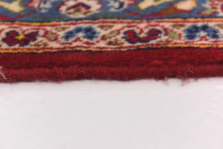 9' 8 x 13' 2 Hand Knotted Kashan Persian Wool Rug
