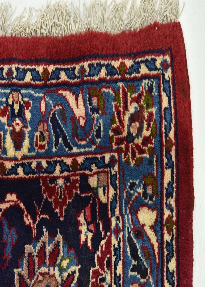 9' 6 x 12' 9 Hand Knotted Kashan Persian Wool Rug