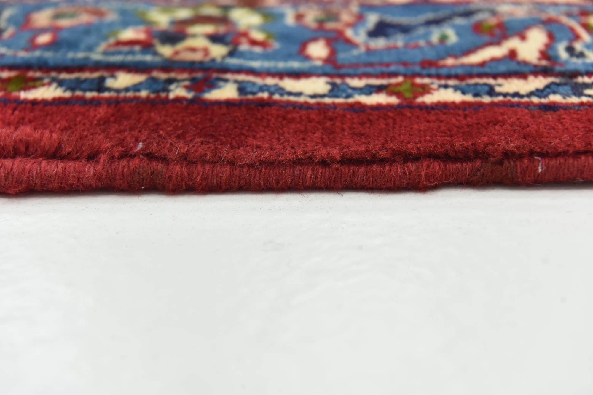 9' 6 x 12' 9 Hand Knotted Kashan Persian Wool Rug
