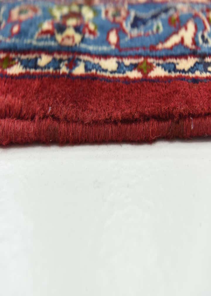 9' 6 x 12' 9 Hand Knotted Kashan Persian Wool Rug