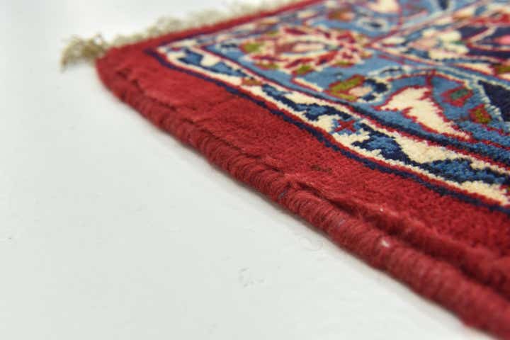 9' 6 x 12' 9 Hand Knotted Kashan Persian Wool Rug