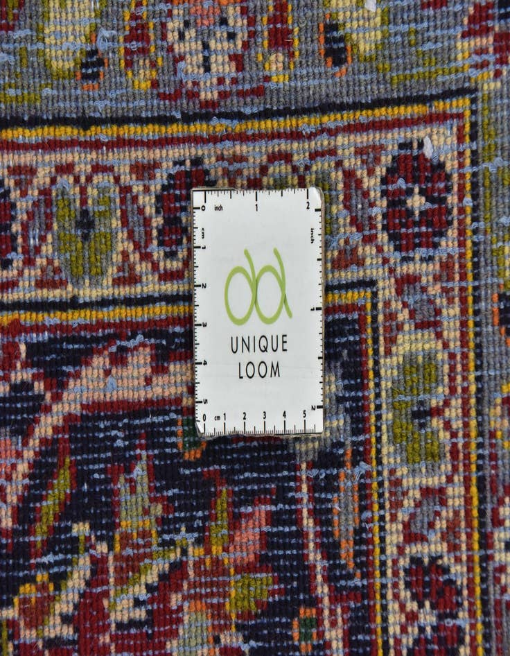 Detail image of 9' 9 x 13' 5  Hand Knotted Kashan Persian Wool Rug