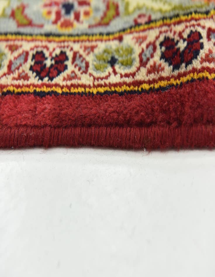 Detail image of 9' 9 x 13' 5  Hand Knotted Kashan Persian Wool Rug