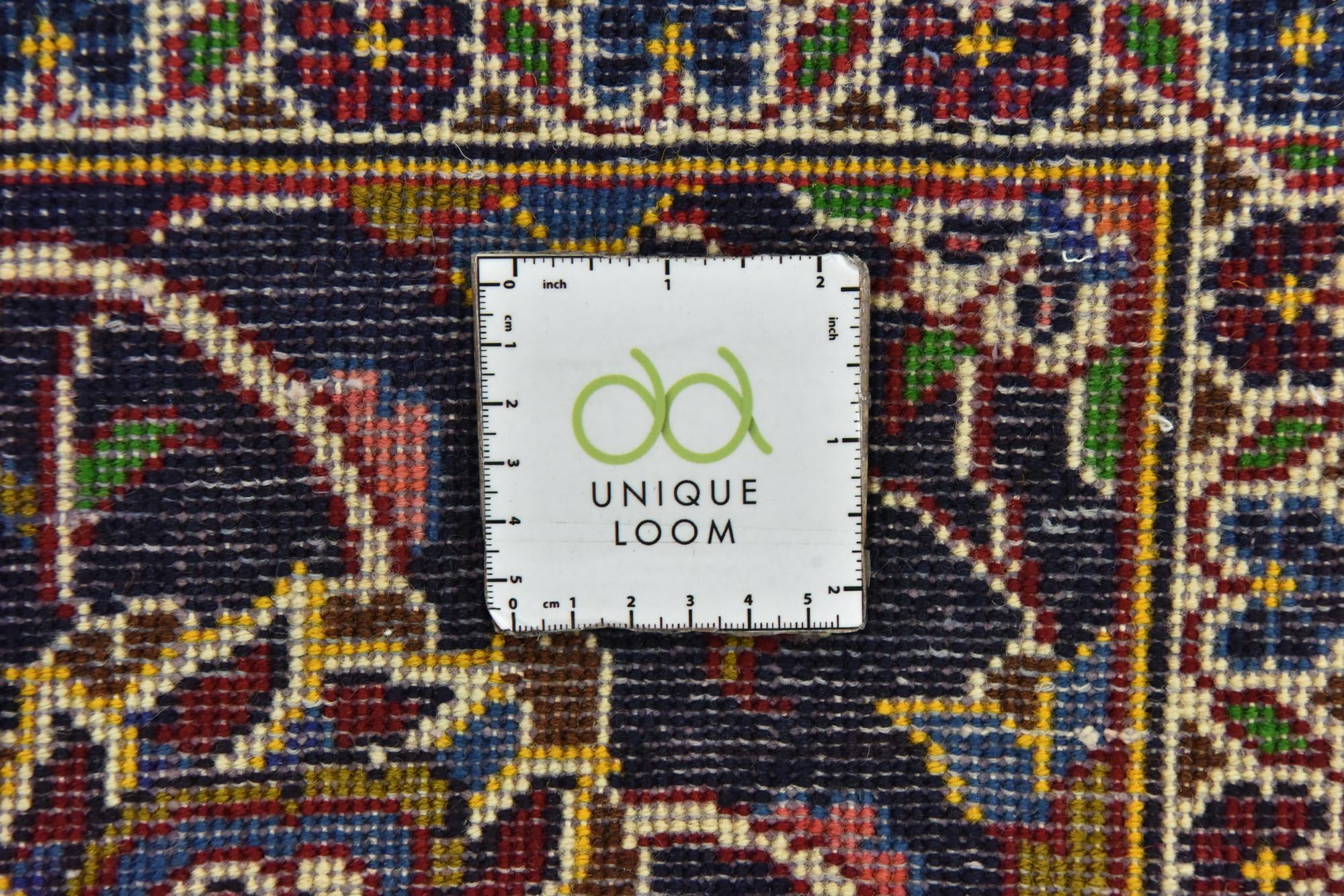 9' 10 x 12' 10 Hand Knotted Kashan Persian Wool Rug