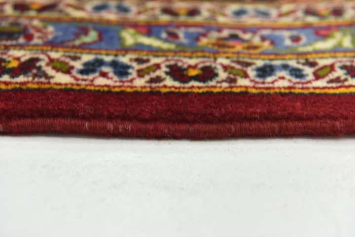10' x 13' 5 Hand Knotted Kashan Persian Wool Rug