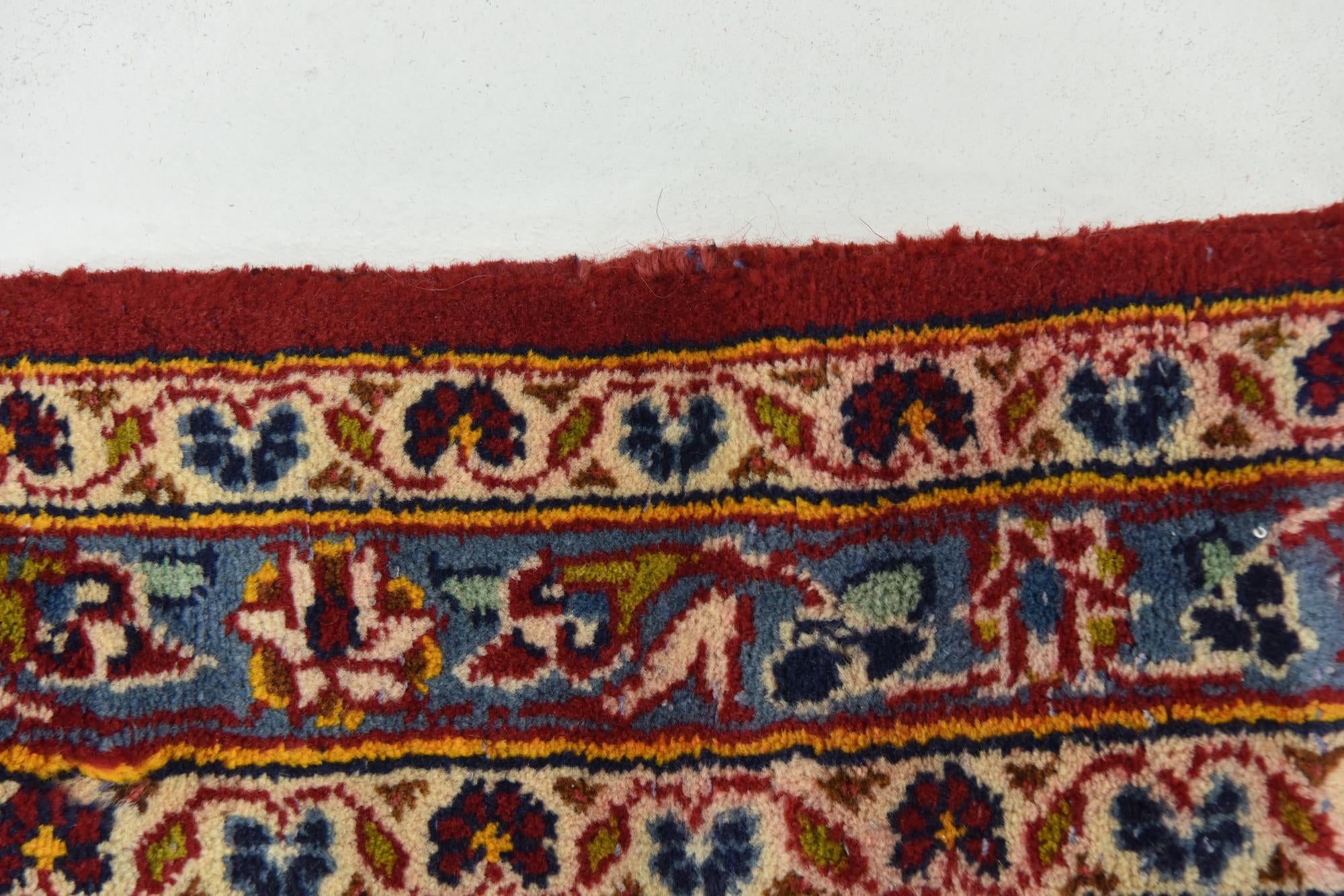 300cm x 400cm Hand Knotted Kashan Persian Wool Rug