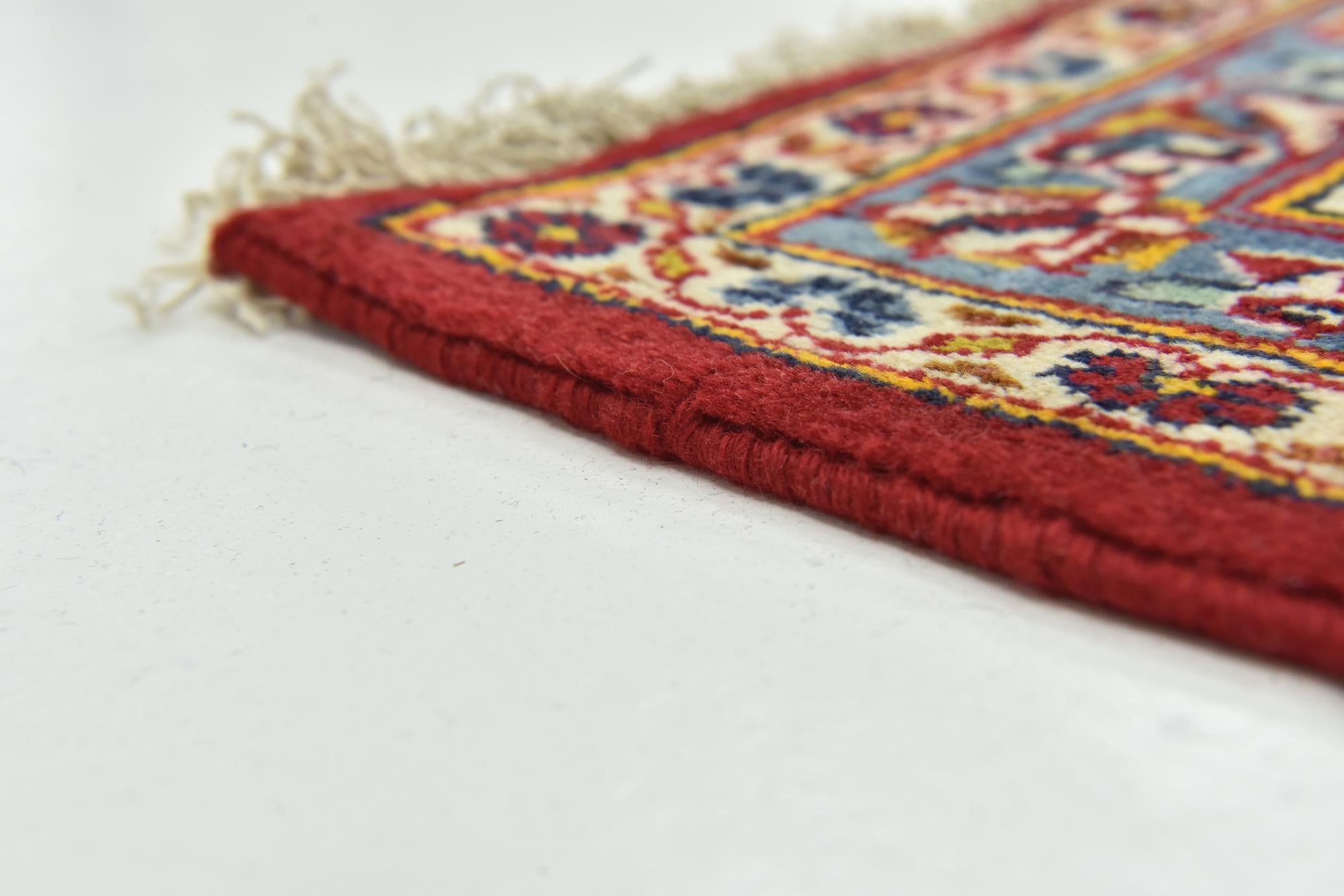 300cm x 400cm Hand Knotted Kashan Persian Wool Rug