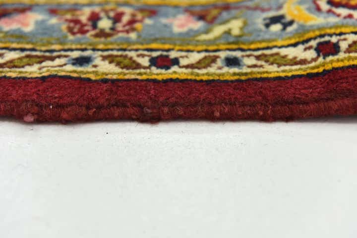 9' 7 x 12' 9 Hand Knotted Kashan Persian Wool Rug