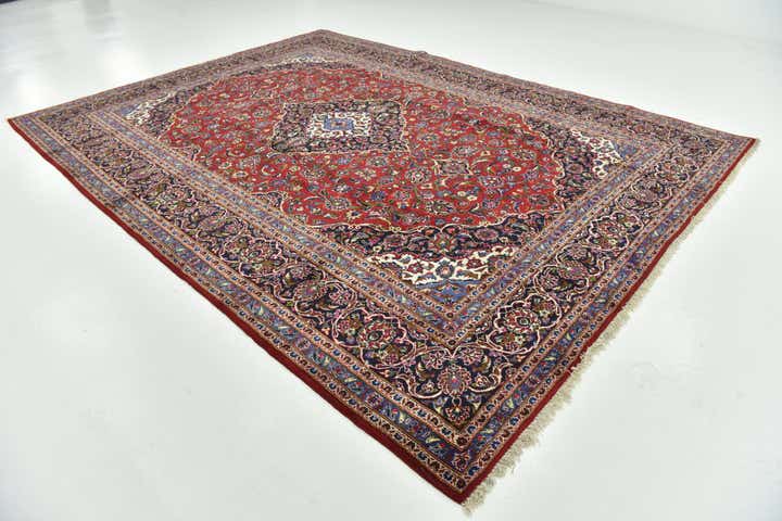 305cm x 410cm Handgeknüpft Kashan Persisch Wolle Teppich