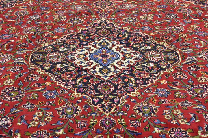 305cm x 410cm Handgeknüpft Kashan Persisch Wolle Teppich