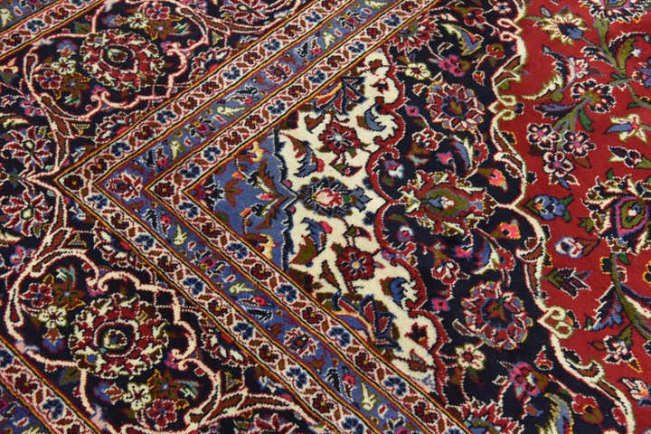 305cm x 410cm Handgeknüpft Kashan Persisch Wolle Teppich
