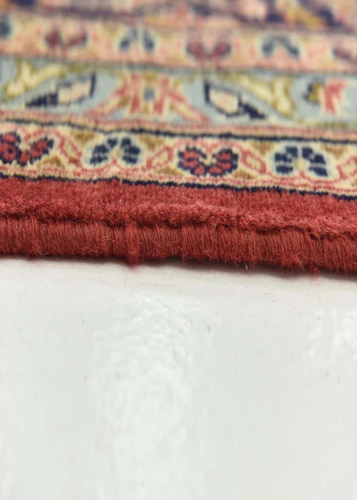 9' 10 x 12' 8 Hand Knotted Kashan Persian Wool Rug