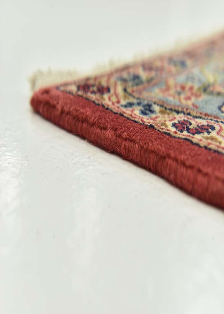 9' 10 x 12' 8 Hand Knotted Kashan Persian Wool Rug