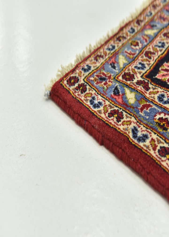 9' 10 x 12' 10 Hand Knotted Kashan Persian Wool Rug