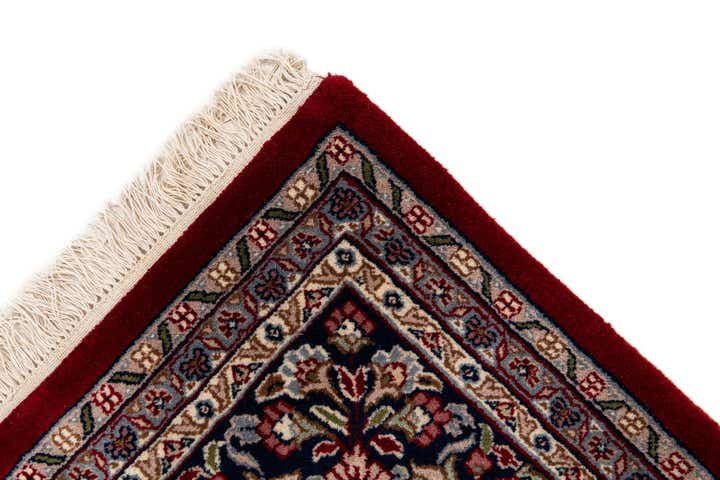 6' 7 x 9' 9 Hand Knotted Kashan Oriental Wool Rug
