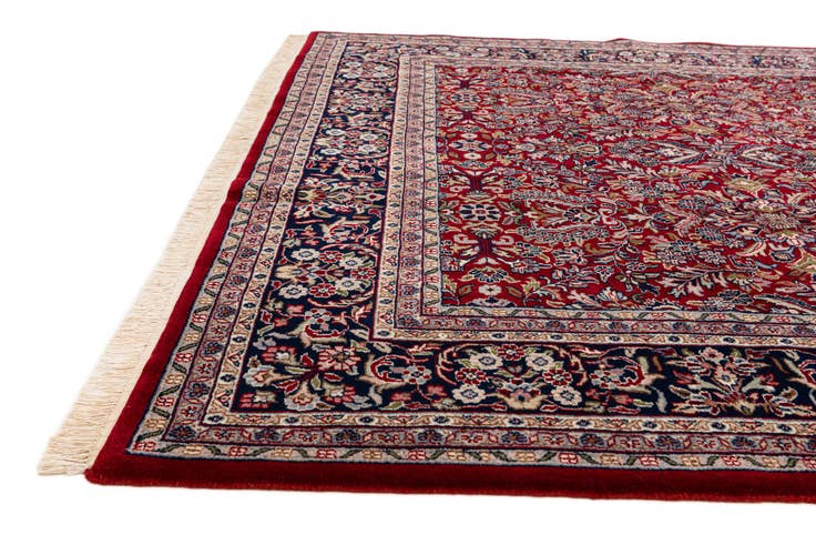 Detail image of 6' 7 x 9' 9 Hand Knotted Kashan Oriental Wool Rug