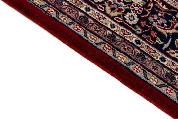 6' 7 x 9' 9 Hand Knotted Kashan Oriental Wool Rug