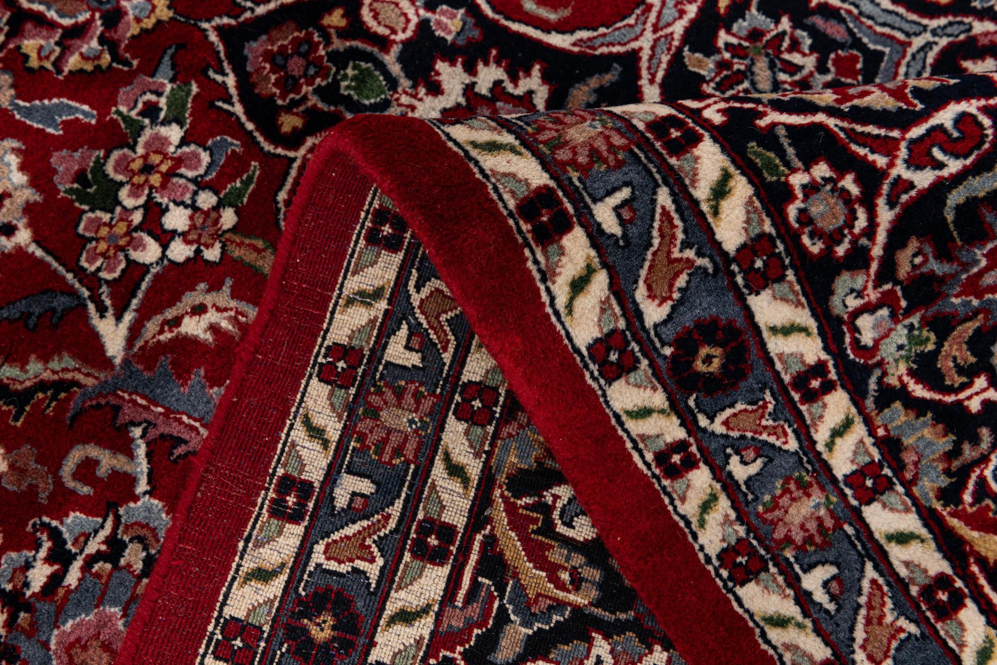 270cm x 365cm anudado a mano Kashan Alfombra Lana