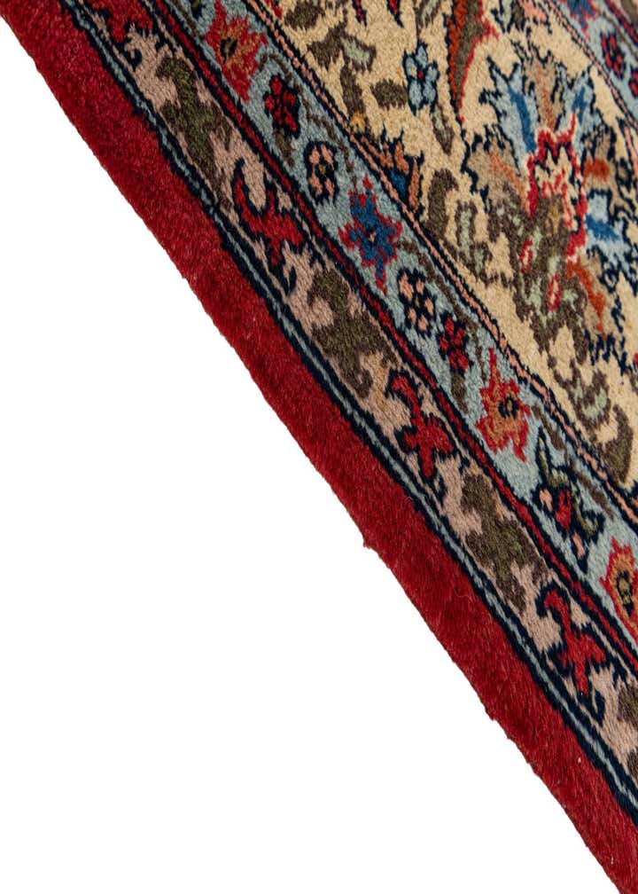 7' 3 x 10' 8 Hand Knotted Kashan Oriental Wool Rug