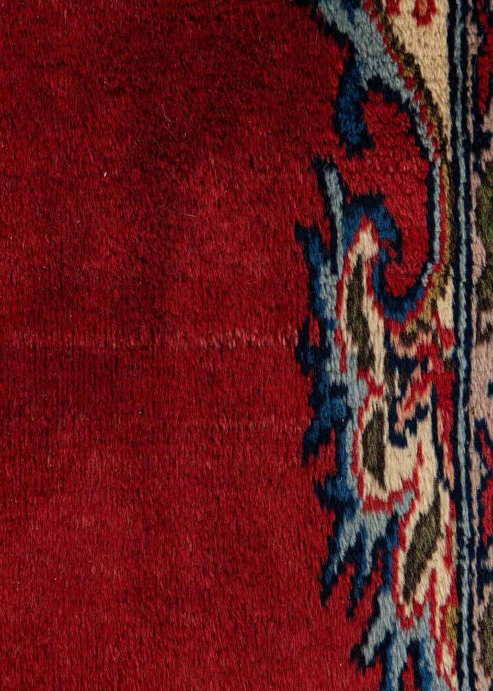 7' 3 x 10' 8 Hand Knotted Kashan Oriental Wool Rug