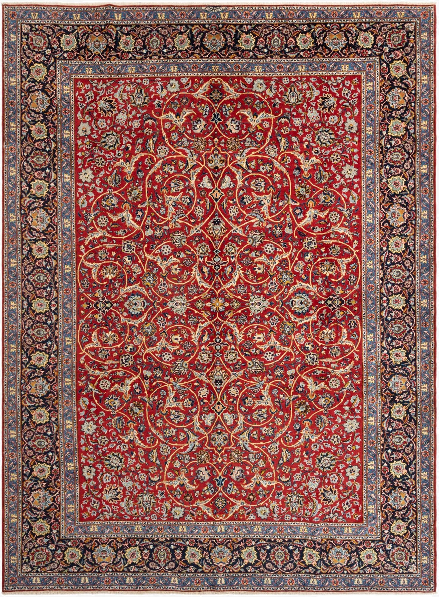 10' 2 x 13' 11 Kashan Rug