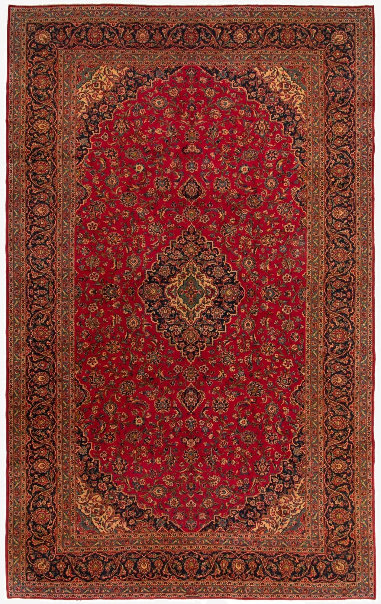10' x 16' 3 Kashan Rug