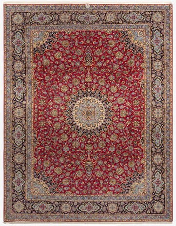 9' 11 x 12' 11 Kashan Rug