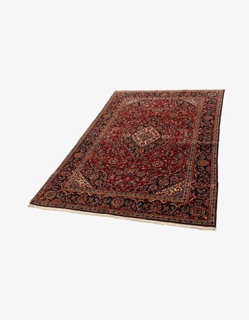 4' 4 x 6' 7 Kashan Rug