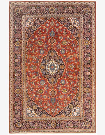 4' 7 x 7' 2 Kashan Rug