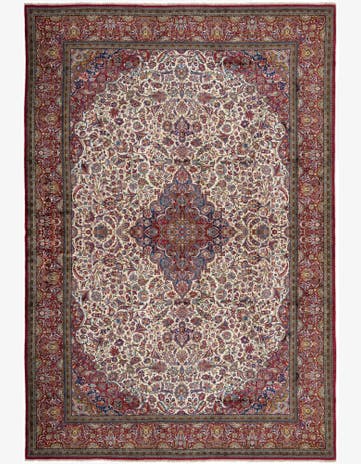 6' 9 x 10' Kashan Rug