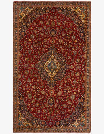 7' 1 x 12' 2 Kashan Wool Rug