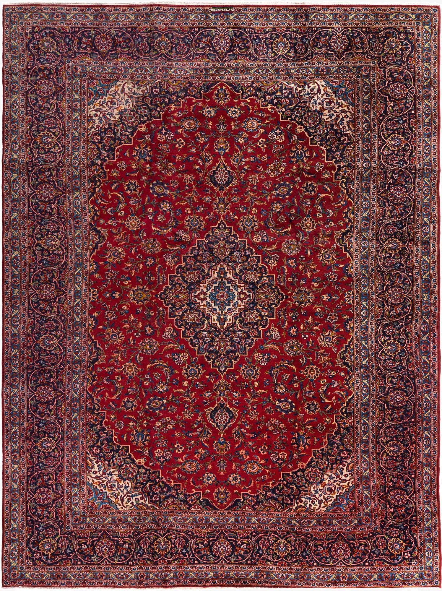 9' 7 x 13' 3 Kashan Rug