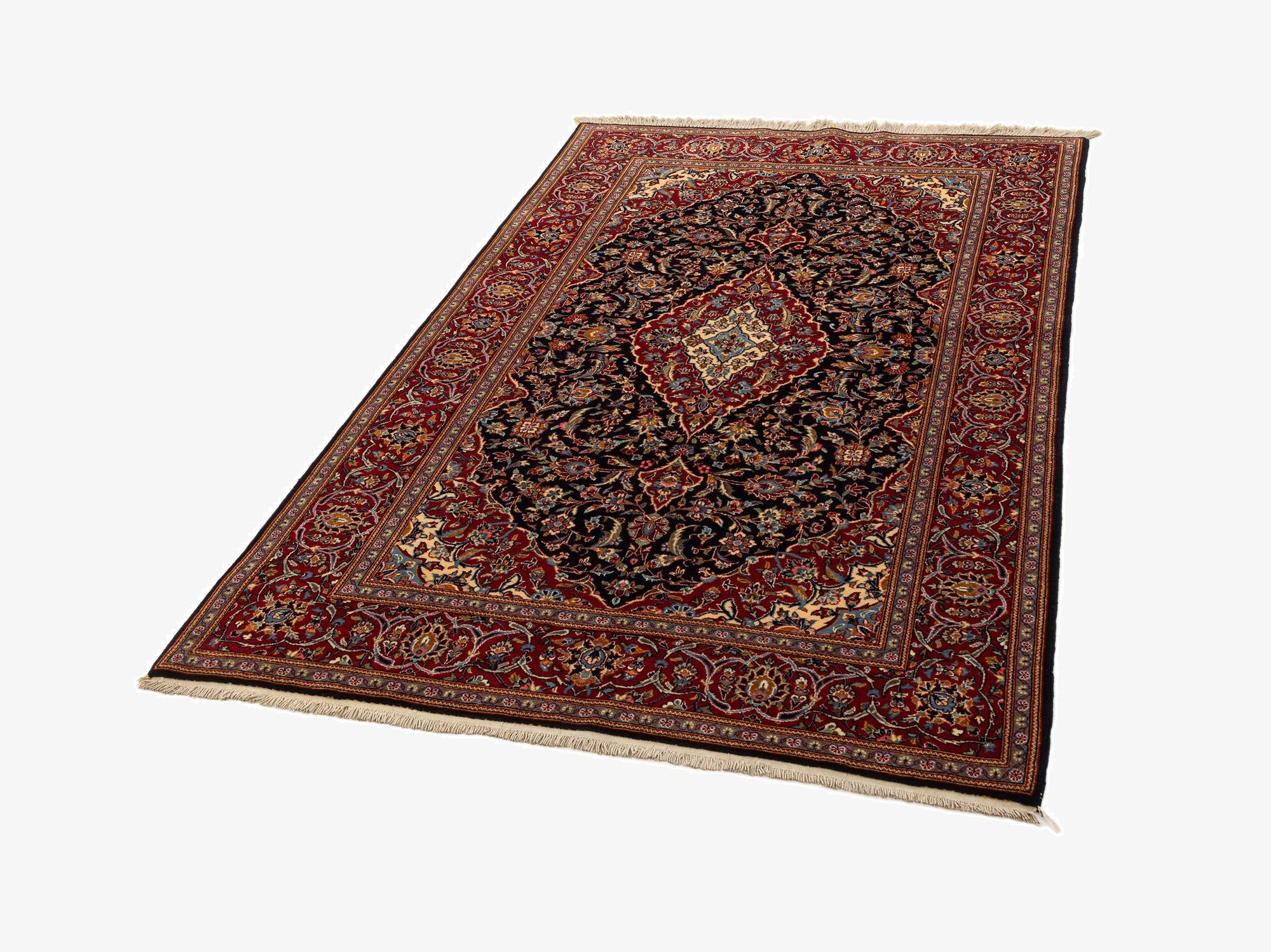 4' 8 x 7' 3 Kashan Rug