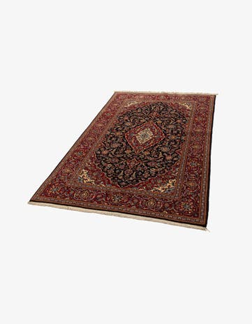 4' 8 x 7' 3 Kashan Rug