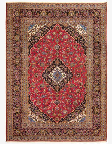 8' 2 x 11' 3 Kashan Rug