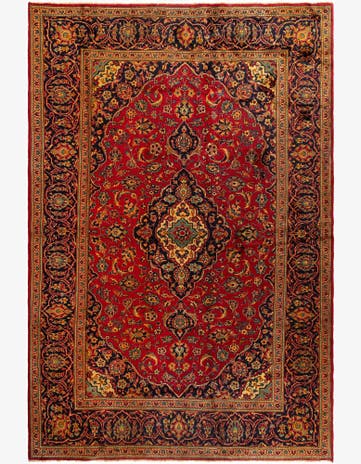 7' 11 x 12' 1 Kashan Rug