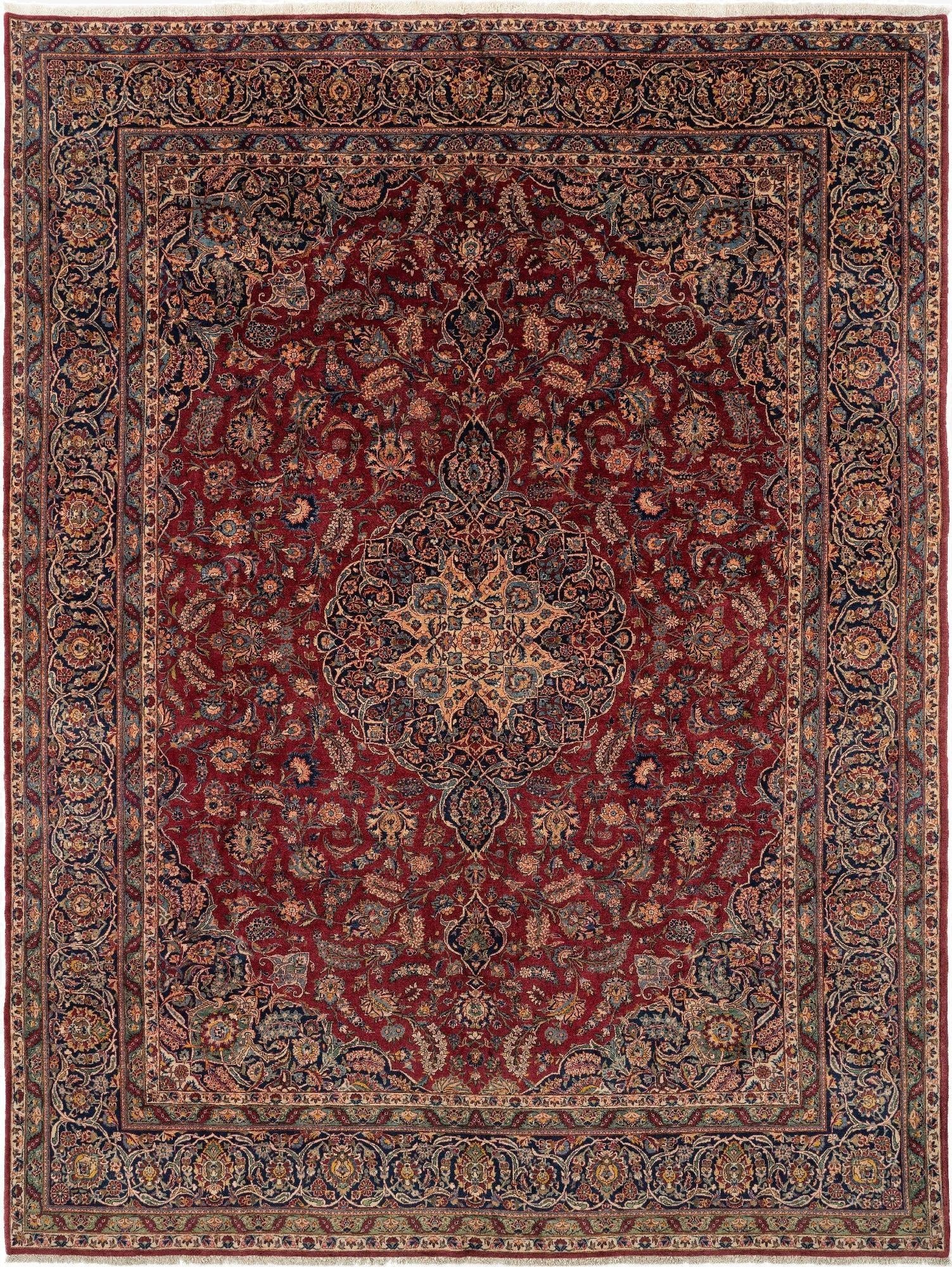 10' 3 x 13' 10 Kashan Rug