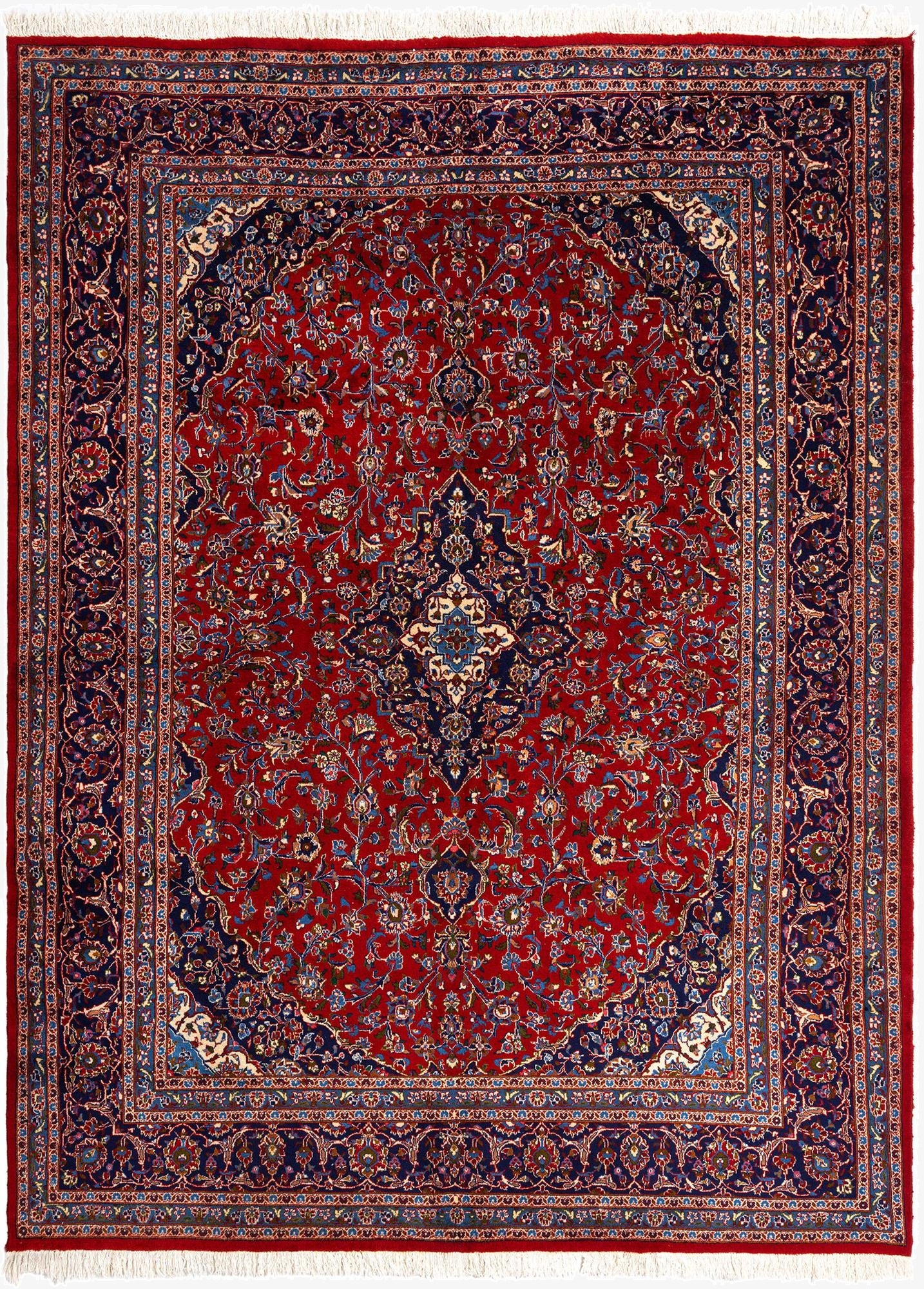 298cm x 395cm Kashan Wool Rug