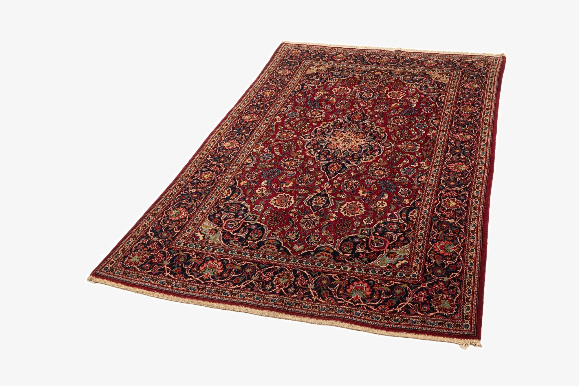 4' 4 x 6' 8 Kashan Rug