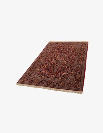 4' 4 x 6' 9 Kashan Rug