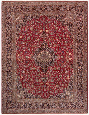 10' 8 x 14' 1 Kashan Rug