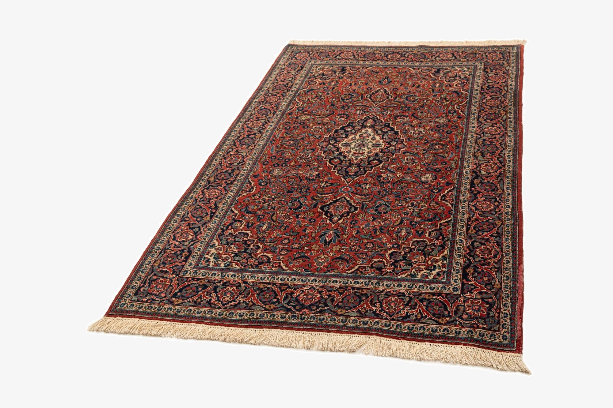 4' 4 x 6' 11 Kashan Rug
