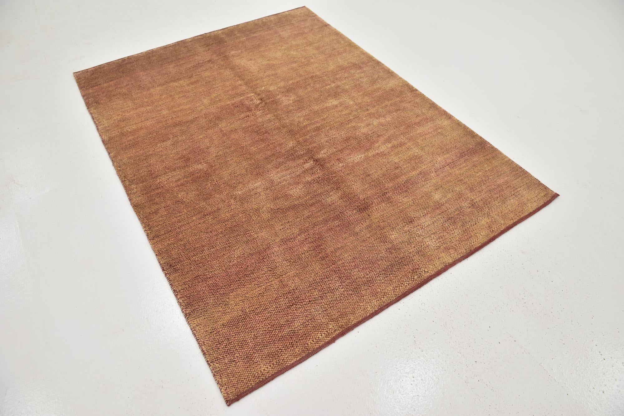 4' 9 x 6' 5 Hand Knotted Kashkuli Gabbeh Wool Rug