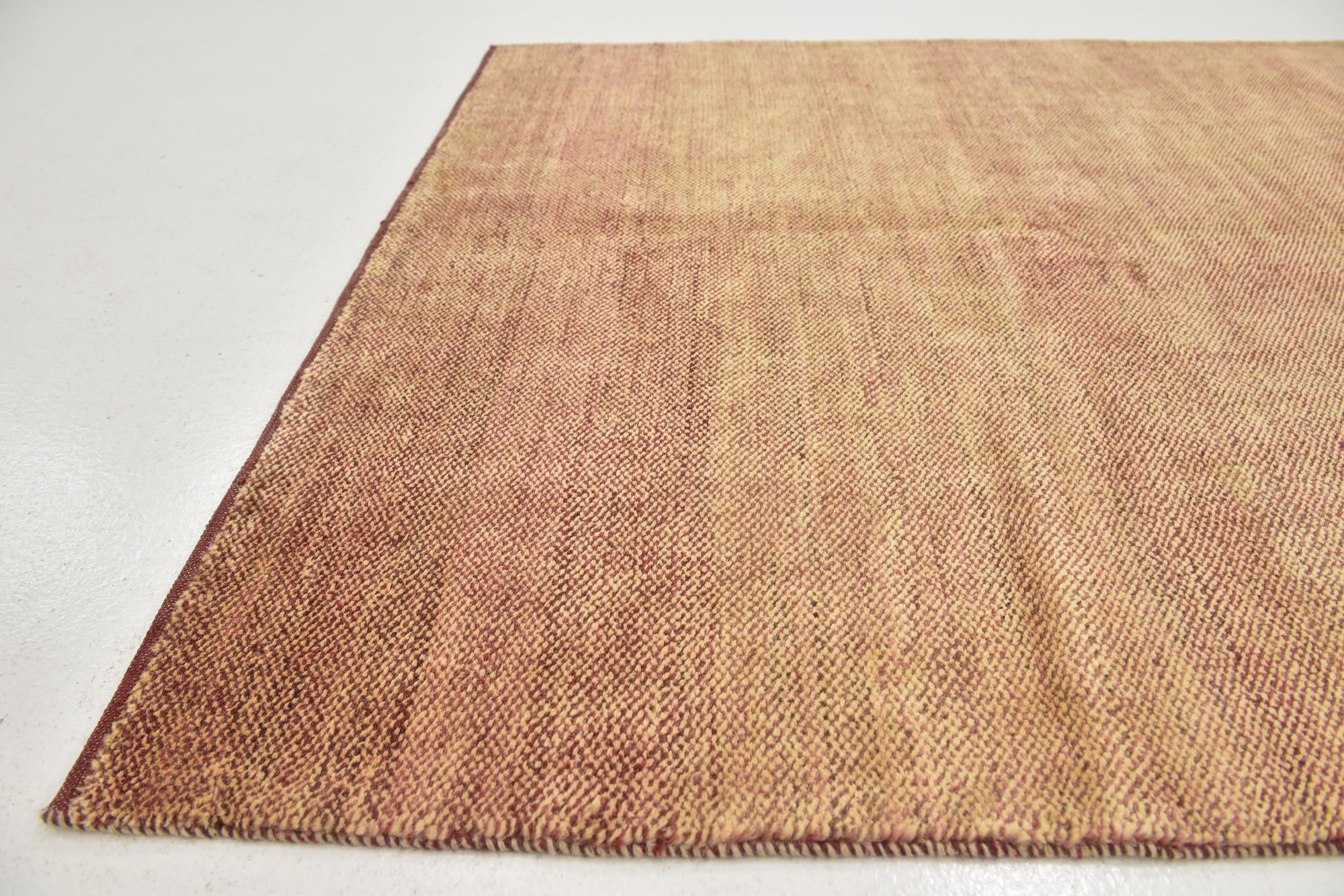 4' 9 x 6' 5 Hand Knotted Kashkuli Gabbeh Wool Rug