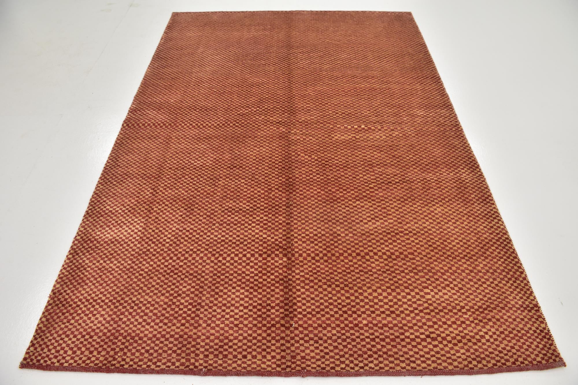 5' 7 x 7' 10 Hand Knotted Kashkuli Gabbeh Wool Rug