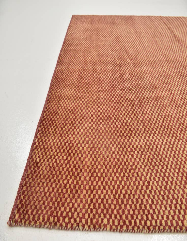 Detail image of 5' 7 x 7' 10  Hand Knotted Kashkuli Gabbeh Wool Rug