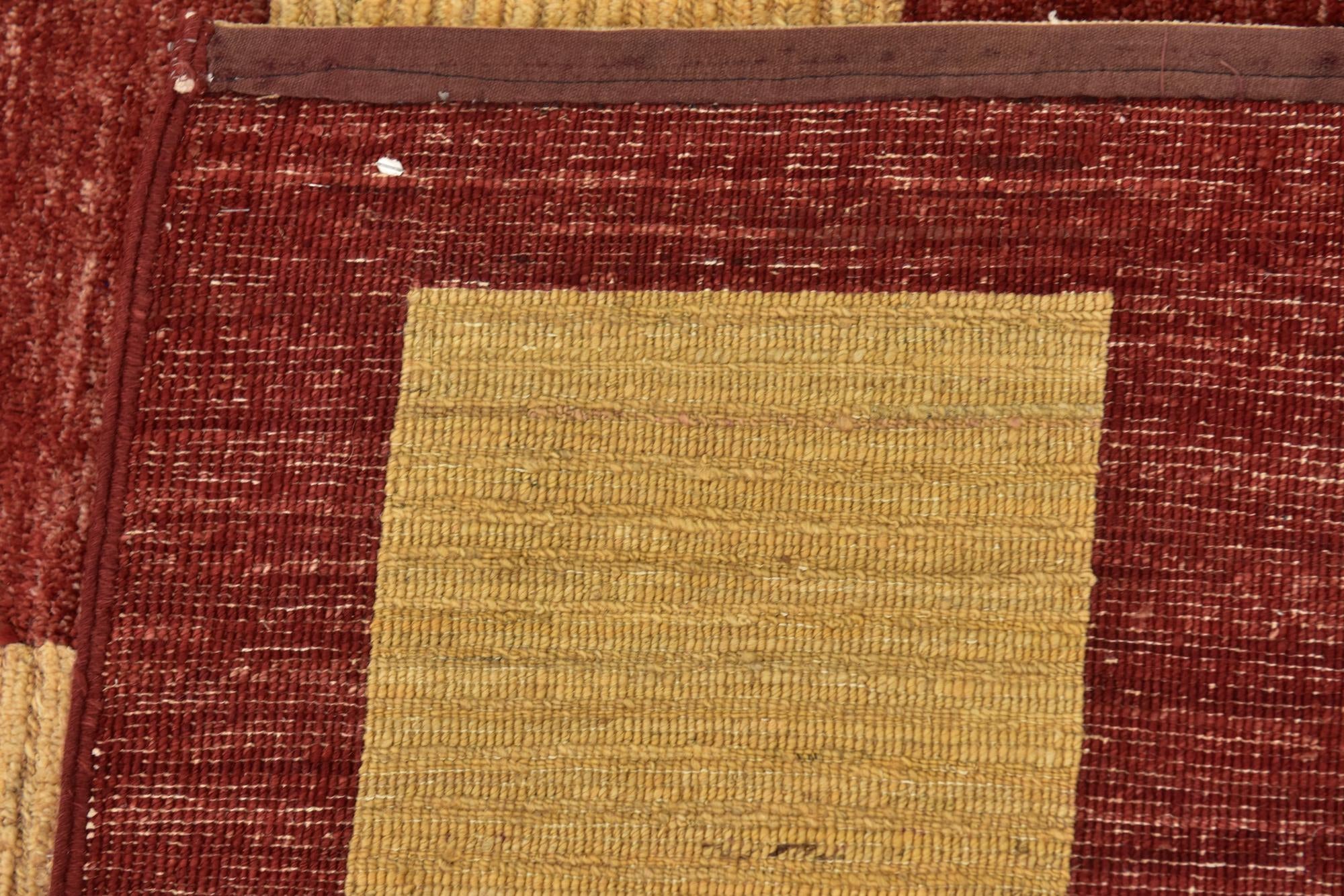 5' 10 x 8' 8 Hand Knotted Kashkuli Gabbeh Wool Rug