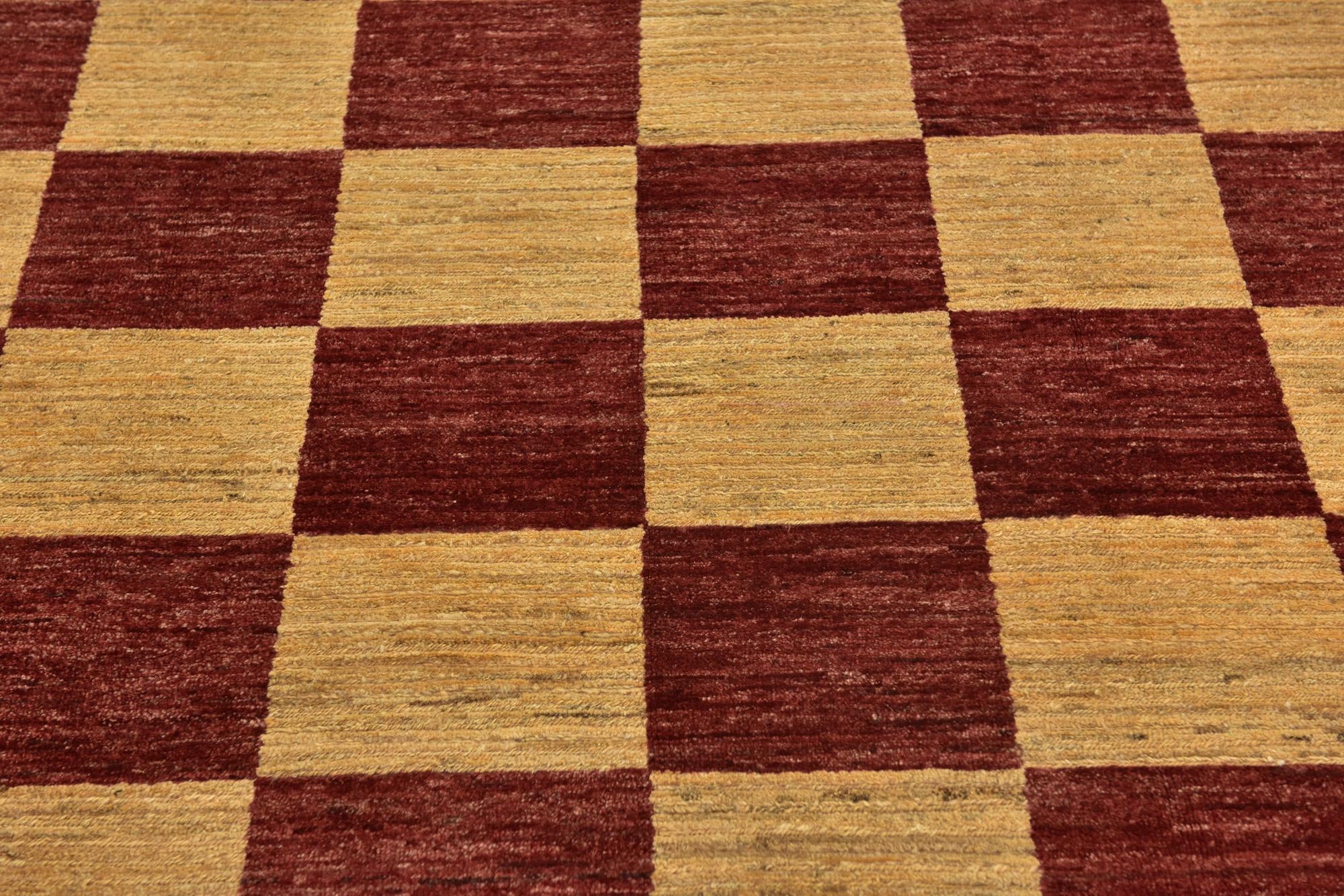5' 10 x 8' 8 Hand Knotted Kashkuli Gabbeh Wool Rug