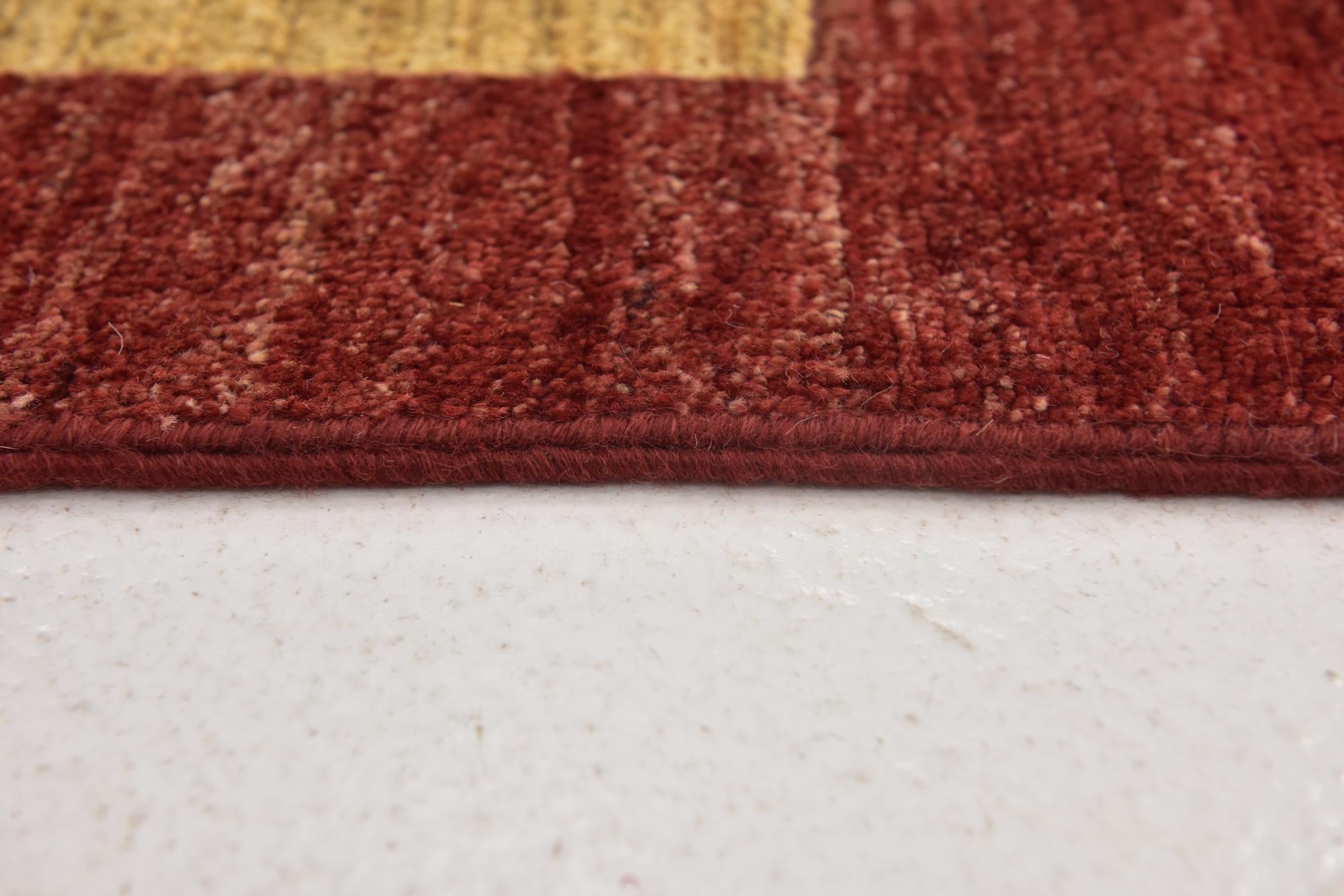 5' 10 x 8' 8 Hand Knotted Kashkuli Gabbeh Wool Rug
